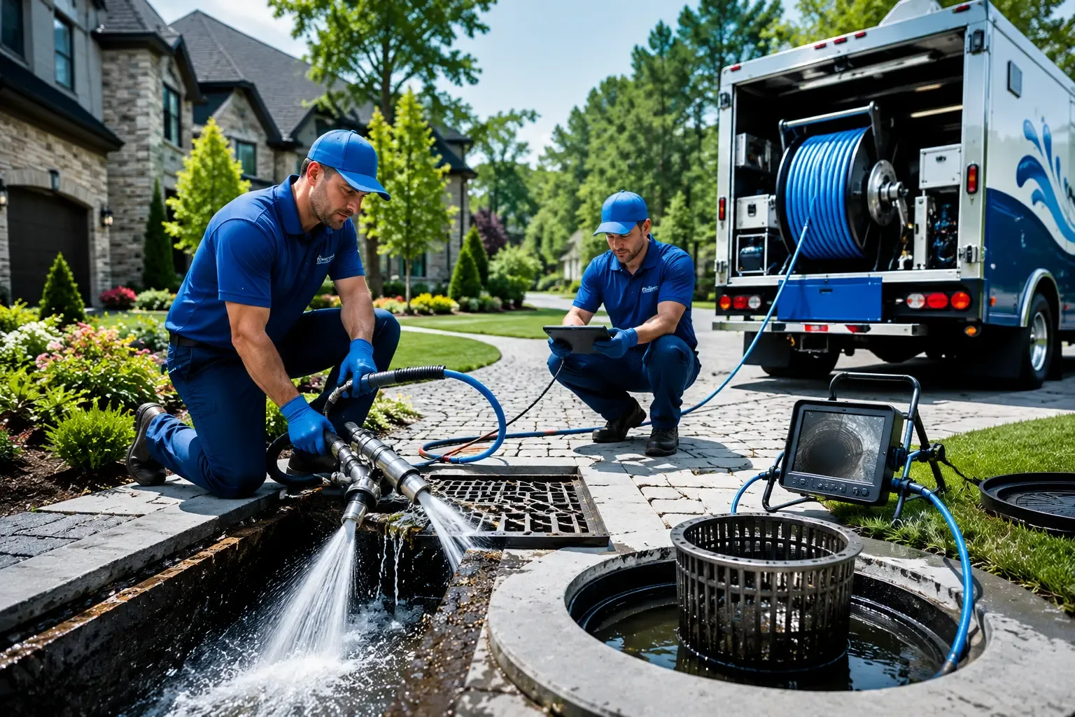 Local outdoor drain cleaning professionals in Brashear, TX